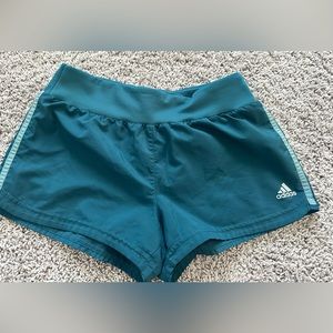 Hunter Green Adidas Gym Short